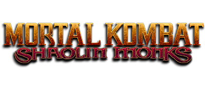 Mortal Kombat Shaolin Monks title screen for Playstation 2